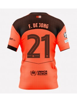 Billige Barcelona Frenkie de Jong #21 Tredjedrakt 2025-26 Kortermet